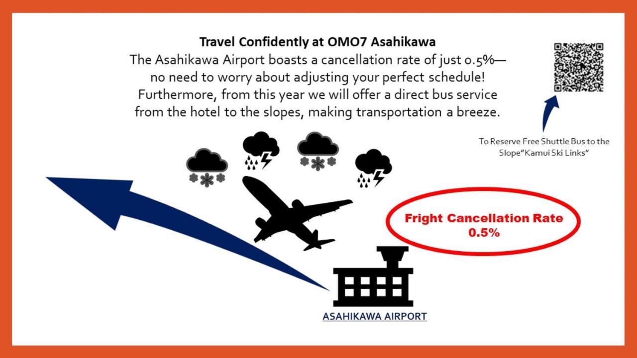 Omo7 Asahikawa By Hoshino Resorts Bagian luar foto Asahikawa Airport advertisement